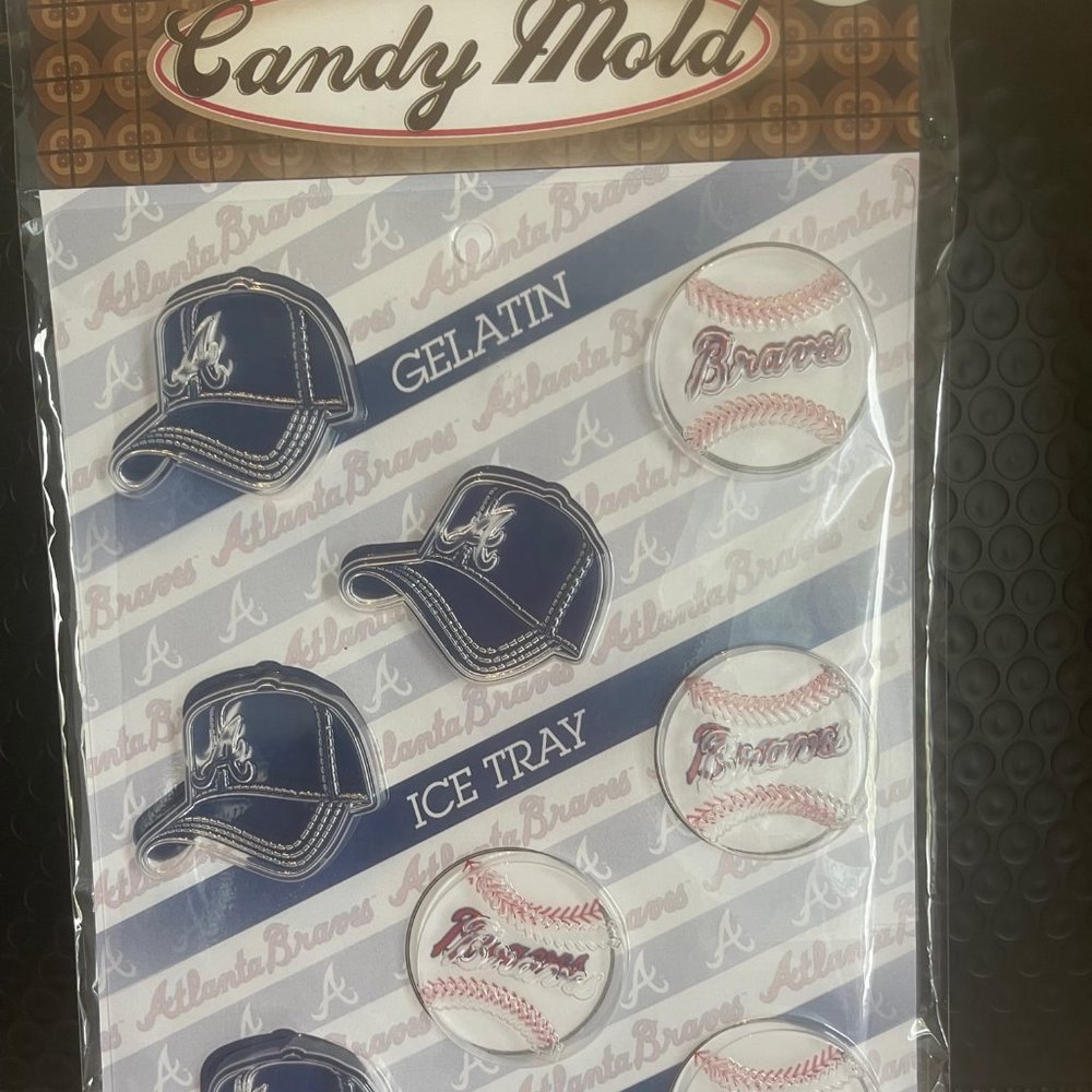New Atlanta Braves Chocolate Candy Soap Mold